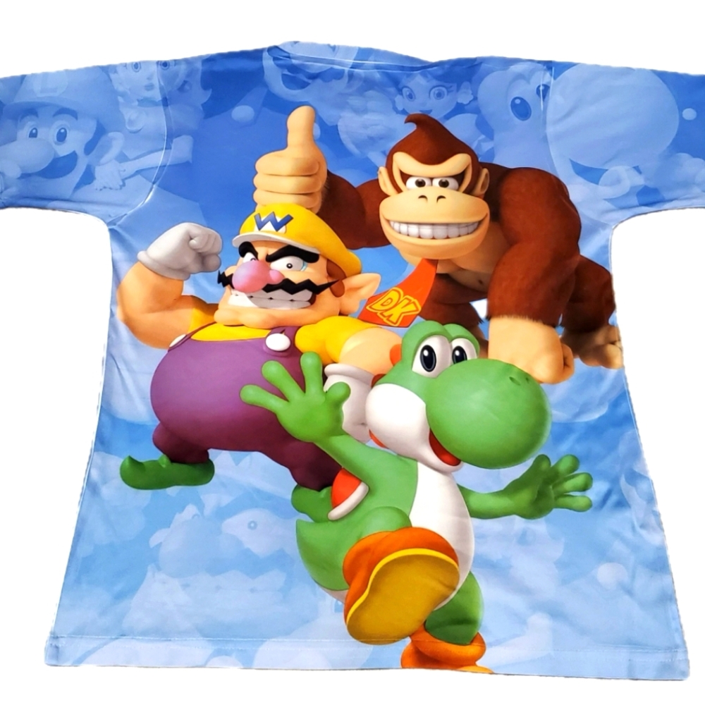 Super Mario Two Sided Boys t-shirt size 14-16 XL - Picture 3 of 5